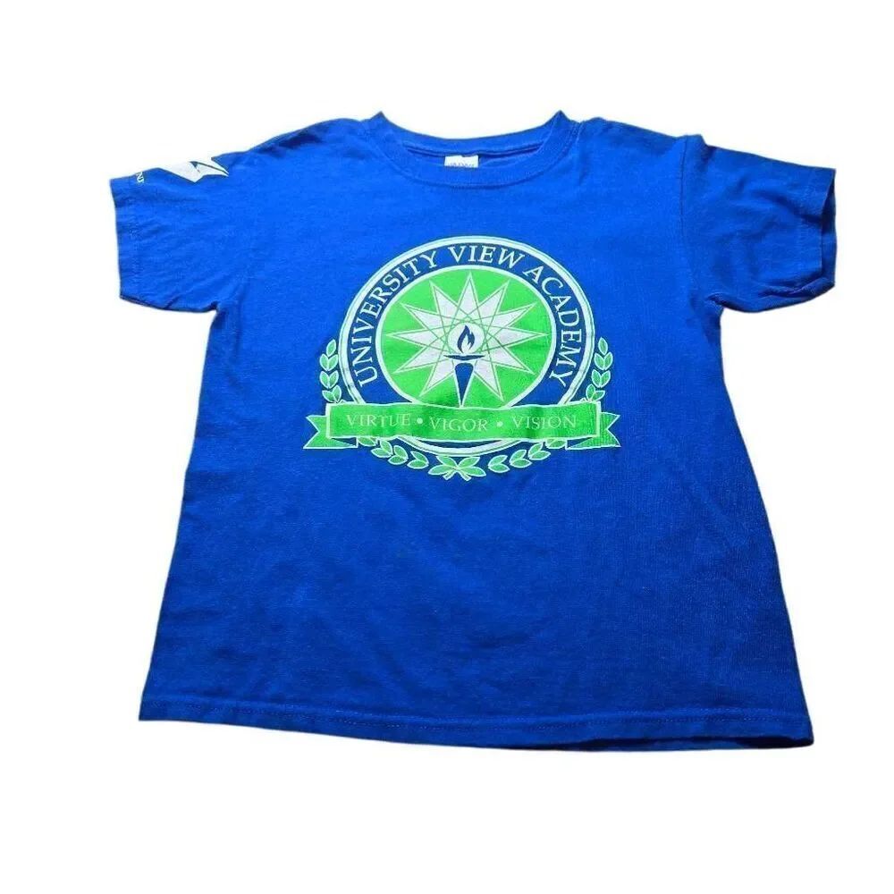 University View Academy school shirt XS